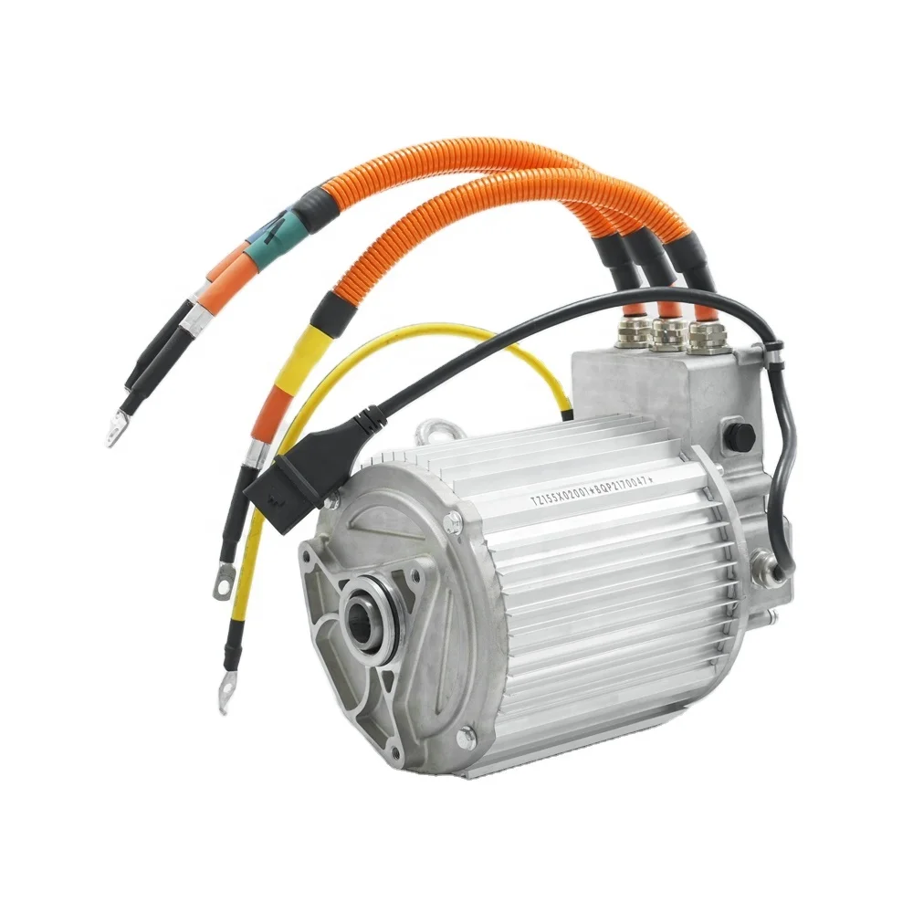 High Efficiency 13KW 70V PMSM Three-Phase AC Motor Eletiric car motor for Electric Vehicles  Cars