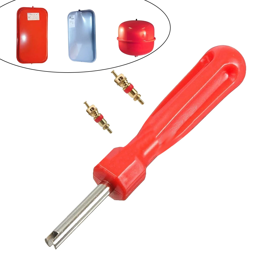 Expansion Pressure Vessel Service Kit Screwdrivers Tire Single-head Wrenches Car Valve Core Installation Removal Tools Screwing