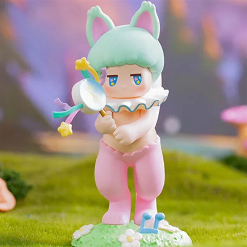 POP MART Satyr Tier Karneval Serie Blind Box Erraten Tasche Mystery Box Spielzeug Puppe Nette Anime Figur Desktop Ornamente Geschenk