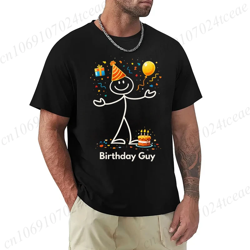 It's My Birthday Party T-Shirt for Women Men Funny Celebration Graphic Tee Casual Short Sleeve Top Happy Birthday Party Outfit