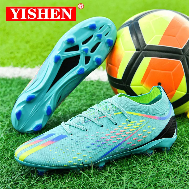 

YISHEN Soccer Shoes Sneakers For Men Anti-Slip Football Boots Training Footwear Outdoor Grass Cleats Chaussures De Foot Sneakers