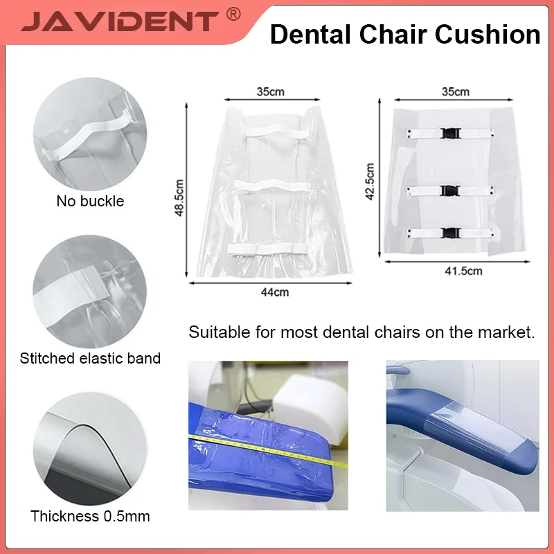 1pcs Dental Chair Cover Pad Seat Unit Dental Seat Unit Dustproof And Waterproof PU Plastic Cover Clinic Supply