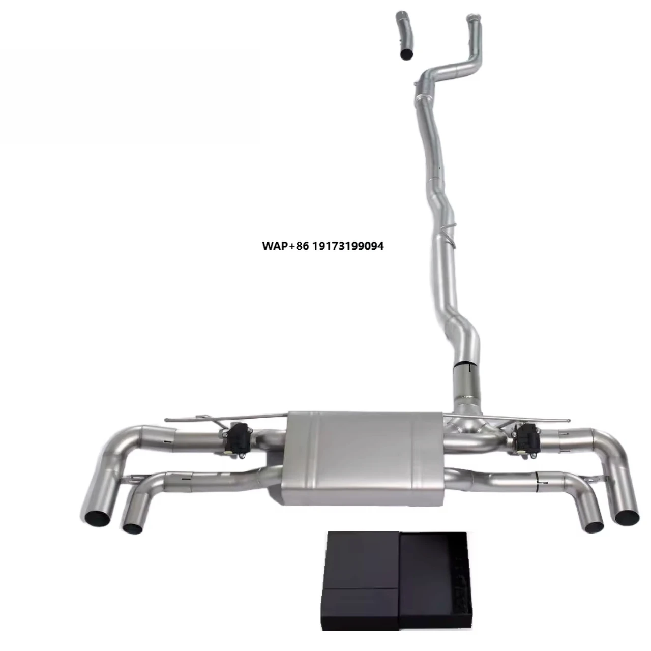 

Valvetronic Exhaust Pipes for bmw-G30 G38 525 530i 540i B58 Catback System Valved Muffler 304 Stainless Steel Carbon Fiber