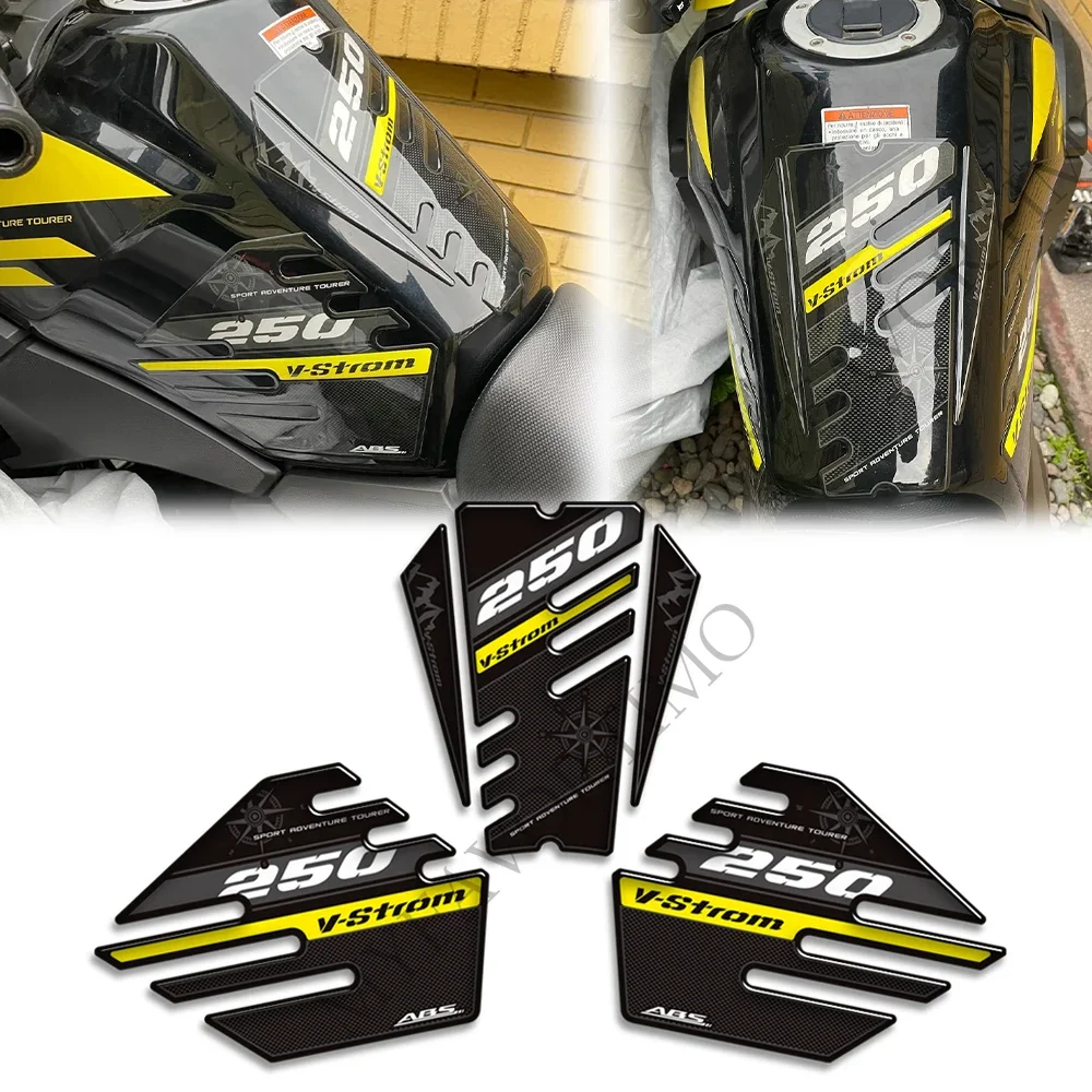 Для Suzuki V-STROM VSTROM V STROM DL 250 SX 250 SX Adventure наклейки на бак, наклейки, защита для колена, газа, мазута