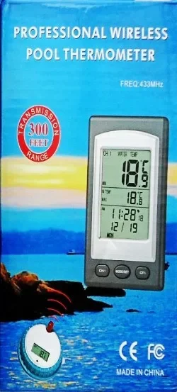 Wireless Swim SPA Pool Thermometer Wireless Digital LCD Indoor Outdoor Pond Spa Hot Tub Floating Temperature Meter Transmitter