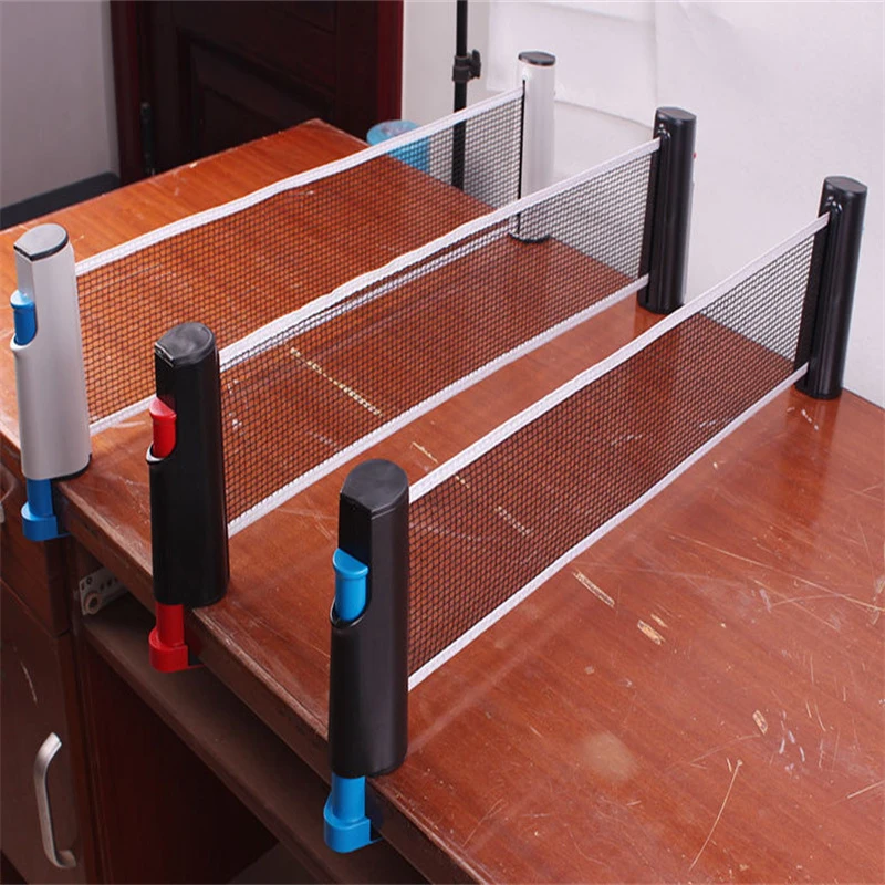 Table Tennis Net Retractable Rack Sports Portable Replacement Anywhere Ping Pong Post Net Exercise Equipments Accessories