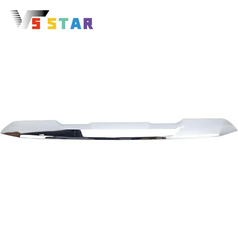 

2023N53 Прочная глянцевая пластиковая передняя верхняя верхняя верхняя накладка на решетку для GMC Sierra 1500 2022-2024 годов, серебристая