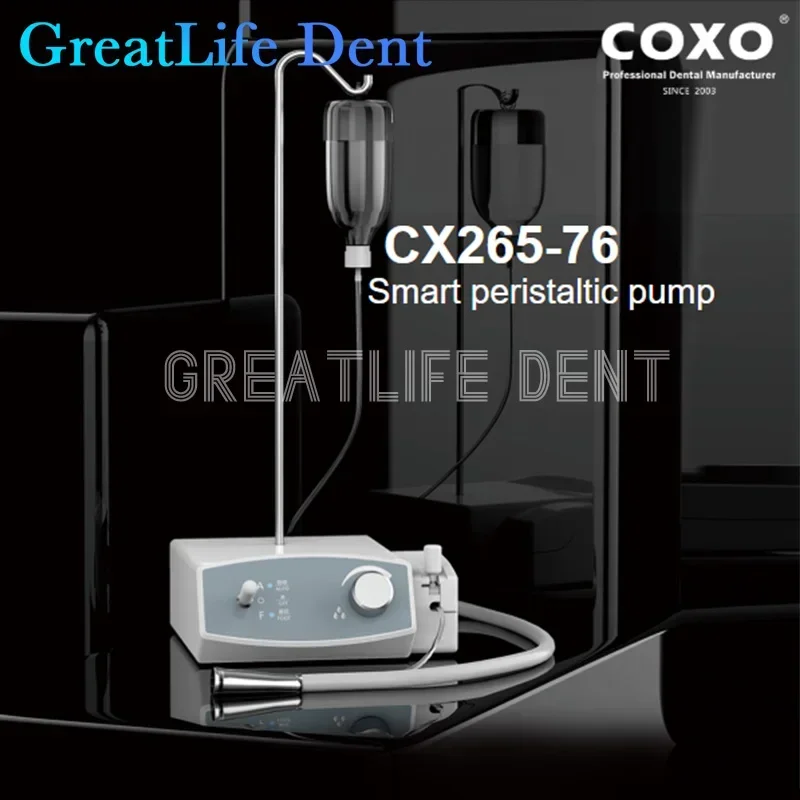 GreatLife Dent Smart Peristaltic Pump Dental Intelligent COXO CX265-76 Peristaltic Pump Electric Motor Automatic Water Supply