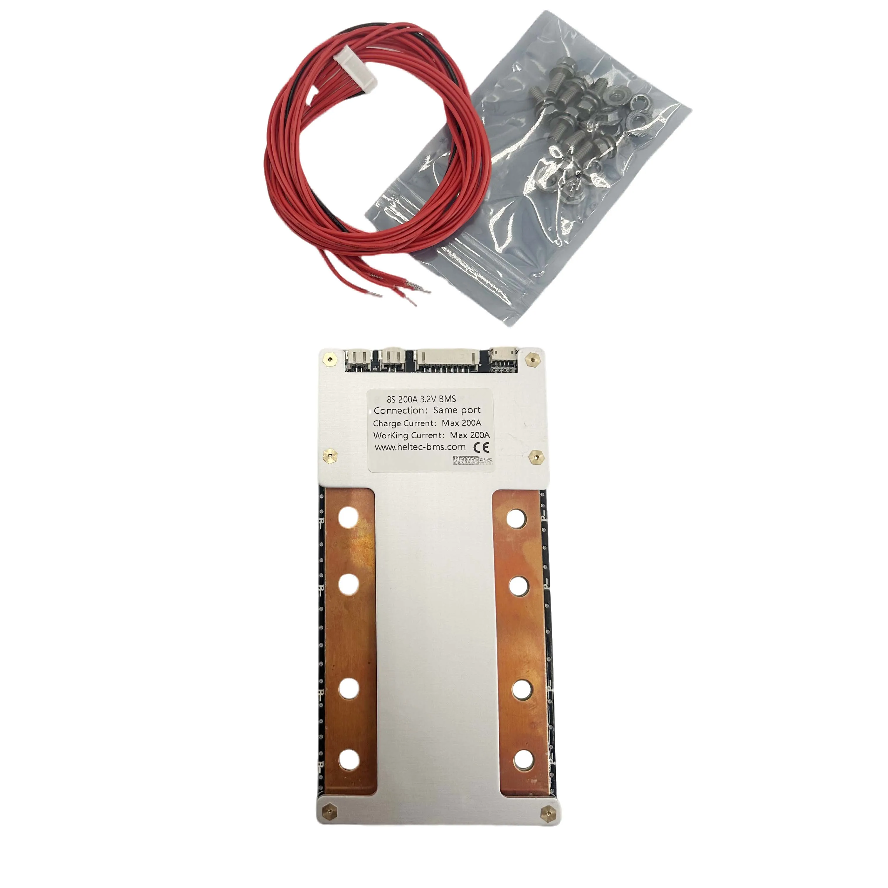 لوحة حماية بطارية BMS ، LiFePO4 ، 8S ، 24V ، 200A ، من BMS ، V ، محرك ، تخزين الطاقة ، LiFePO4 ، W ، BMS