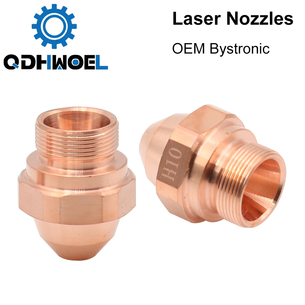 QDHWOEL-Buses laser pour tête de découpe laser à fibre, série OEM H, monocouche, diamètre 13mm, calibre M10 0.8-3mm