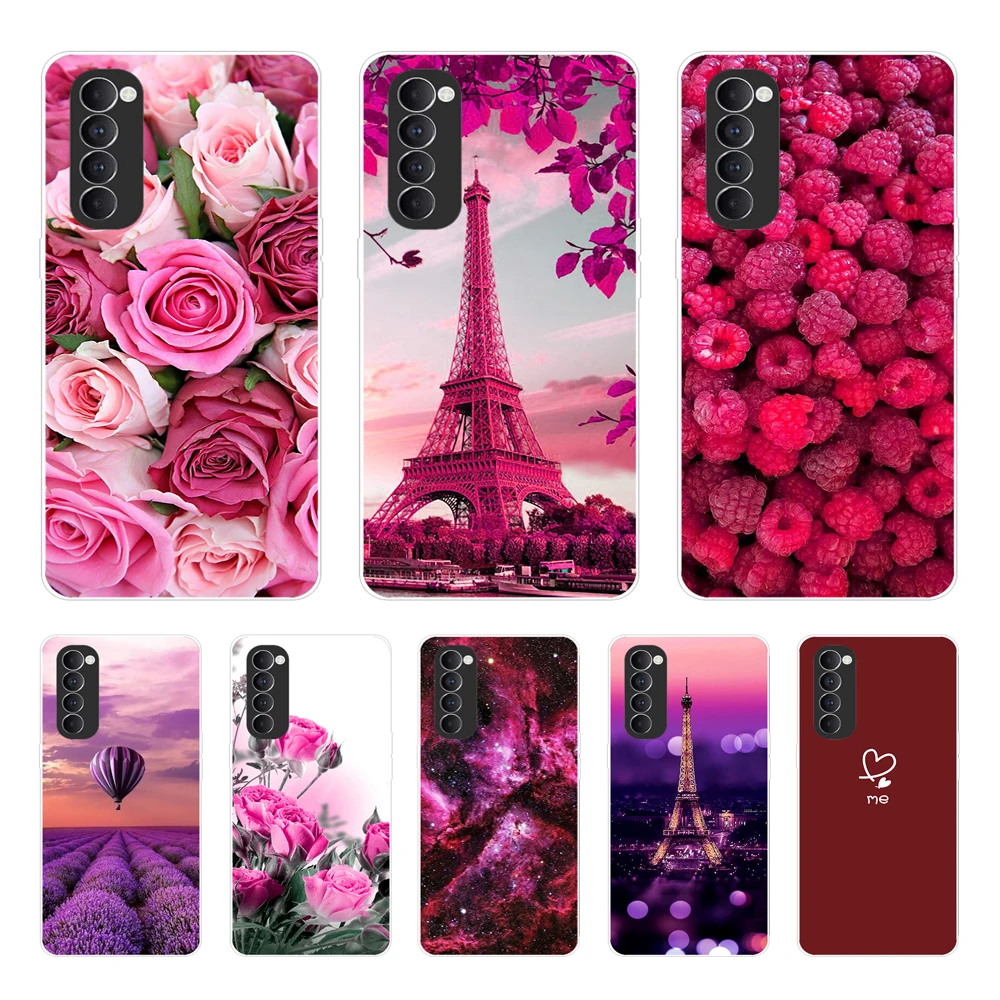 Чехол для Oppo Reno4 Pro 5G, CPH2089, Oppo Reno 4 Pro, 5G, 4 Pro, силикон, мягкий