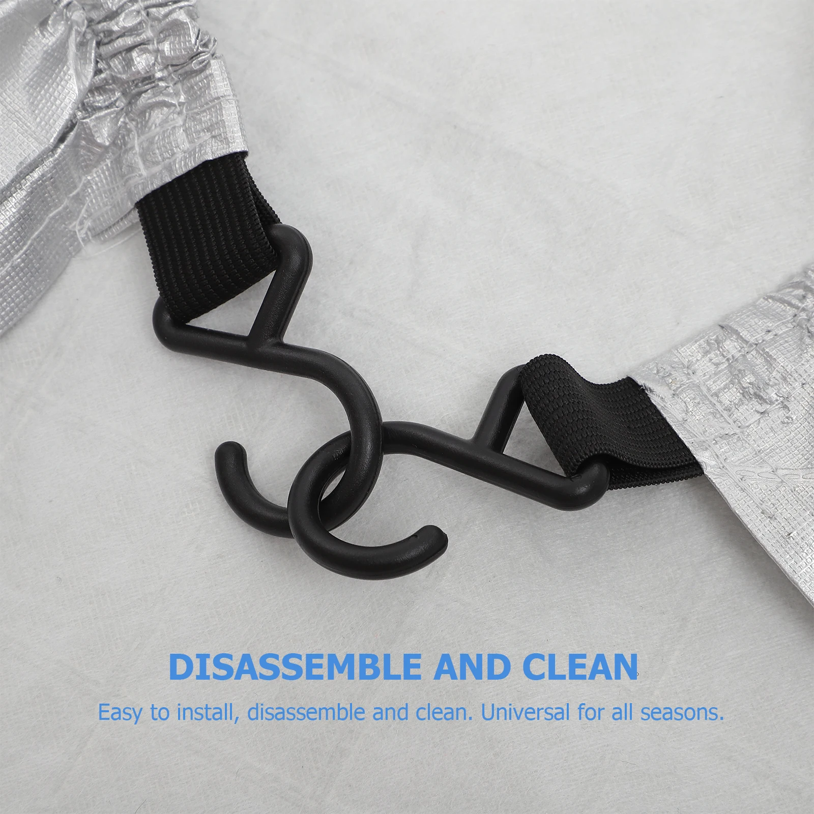

Exterior Tire Cover Tires Wheel Sun Protection Water Proof Black Aluminum Foil Cotton Travel