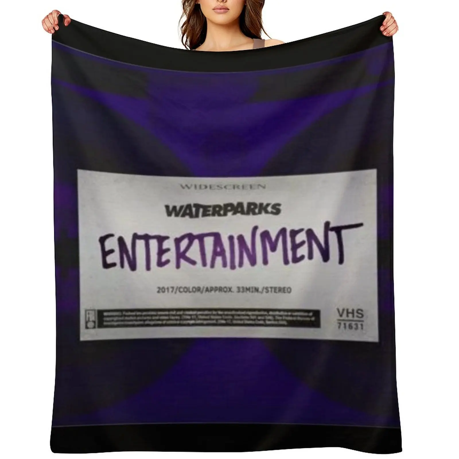 

waterparks Throw Blanket for winter Decorative Sofas manga Nap Blankets