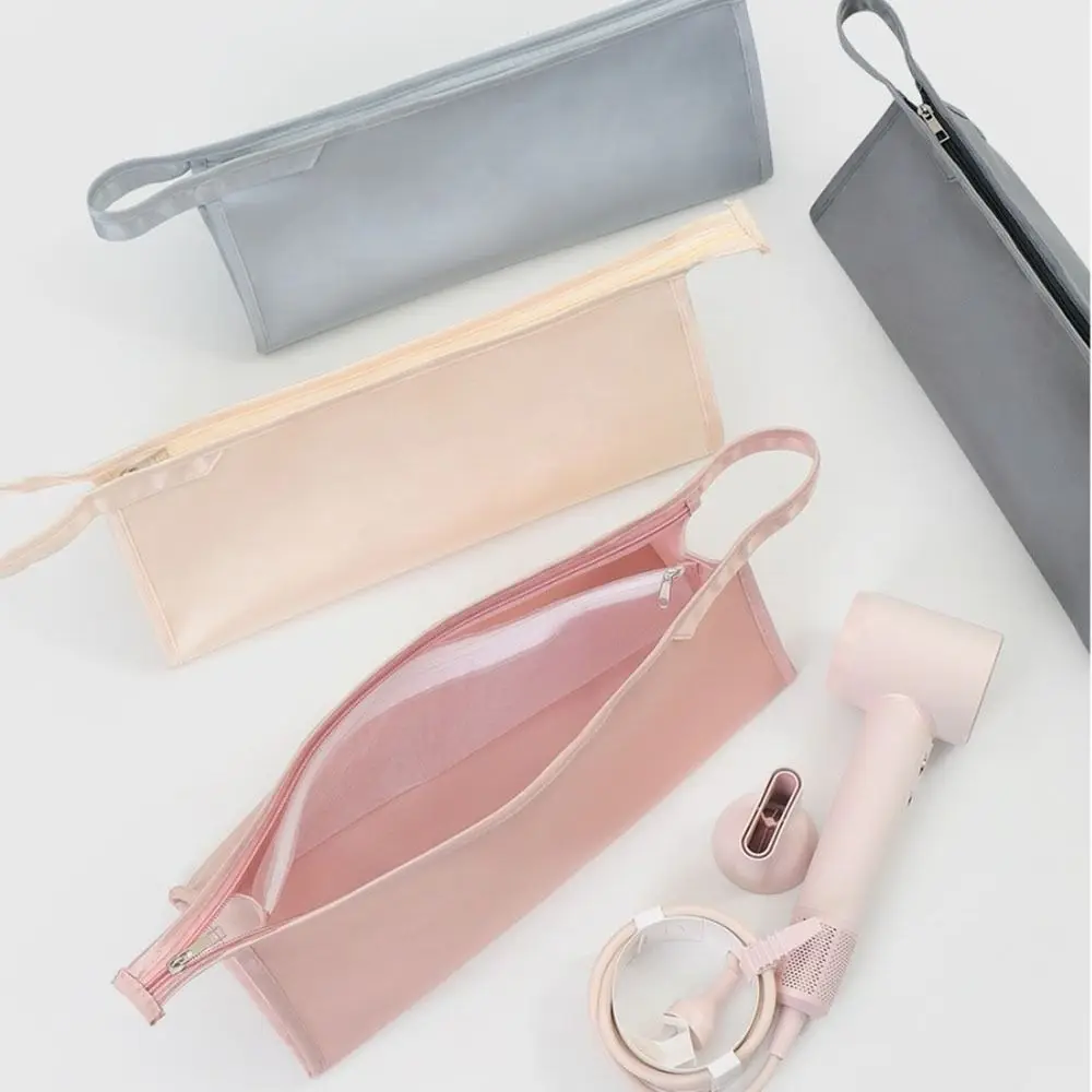 Travel Organizer Hair Dryer Carrying Case Dustproof Portable Hair Curler Storage Bag Protective Cover Large Capacity