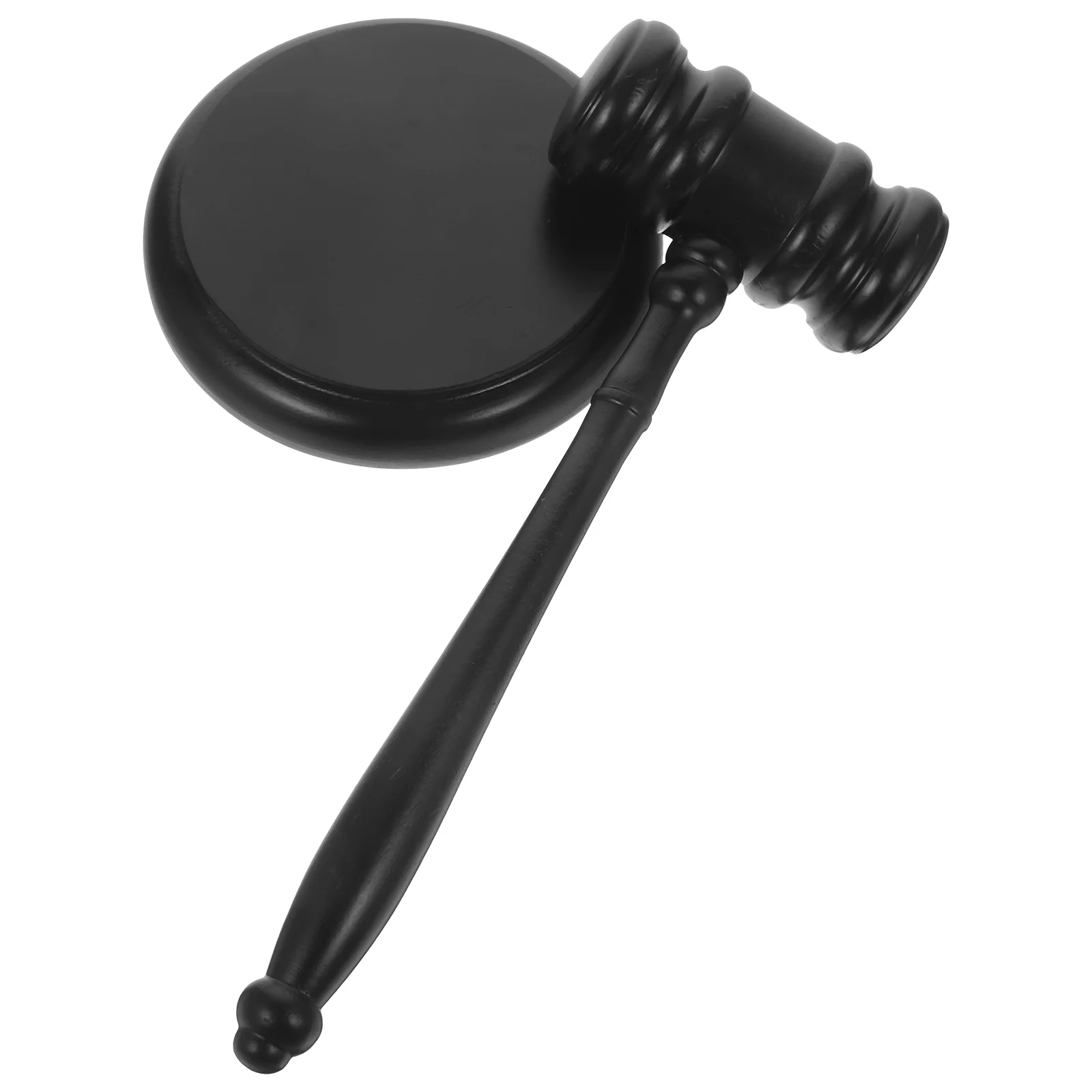 Judge Gavel 42mm 90mm Lacquered Hammer for Auction Court Portable Compact Size Clear Sound Ideal Lawyer Judge