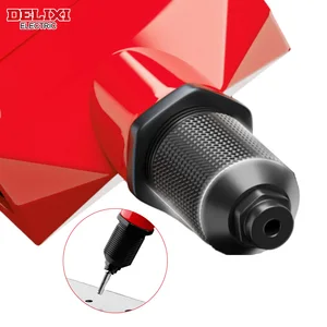 Delixi-Manual Electric Rivet Gun, Professional Pull Gun, High Lever, More Labor-Saving, squeezing metal sheetandpipe riveting 10 Main Sales Electric Rivent Meeting - №3