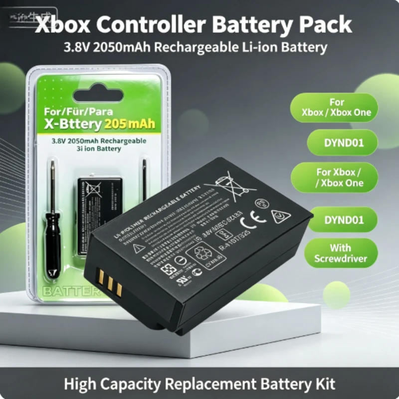 NEW DYND01 3.8V 2050mAh Battery for Microsoft XBOX Elite 2 Series 1797 Game Console Controller Battery