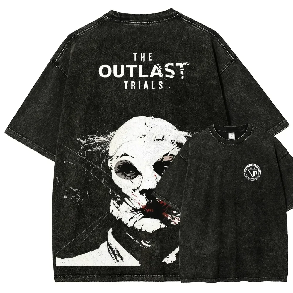 T-shirt The Outlast Trials Gam - Retro Gaming Aesthetic avis et prix