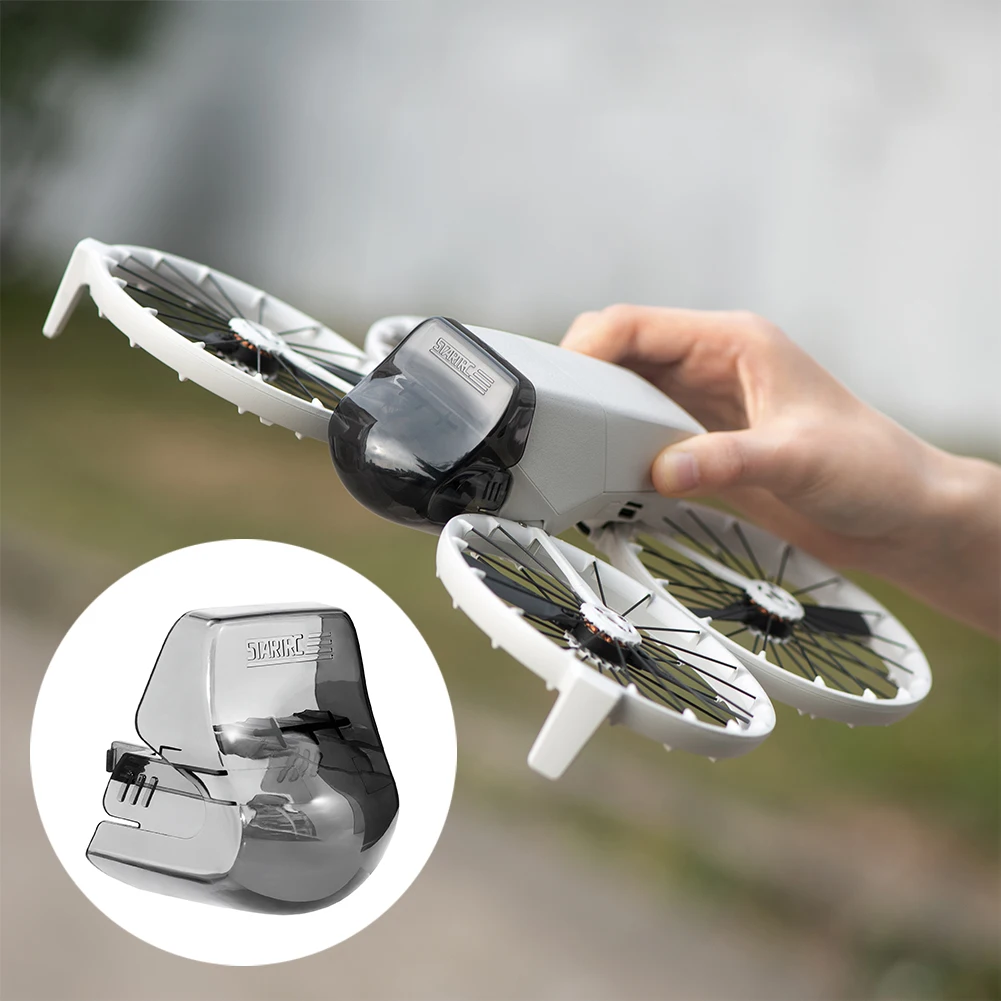 Protezione giunto cardanico Protezione anti-collisione Copriobiettivo fotocamera Copriobiettivo antigraffio Tappo cardanico per accessori drone DJI Flip