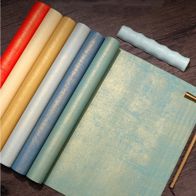 Half Cooked Xuan Paper Semi Ripe Rice Paper Anti-bleed Ink Caligraphy Chinese Painting Practice Paper for Brush Writing Supply