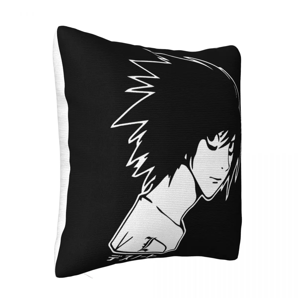 Death Note L Kira Light Ryuk Japanese Kanji Anime New Adult Kids TopMa Logo Pillow Case