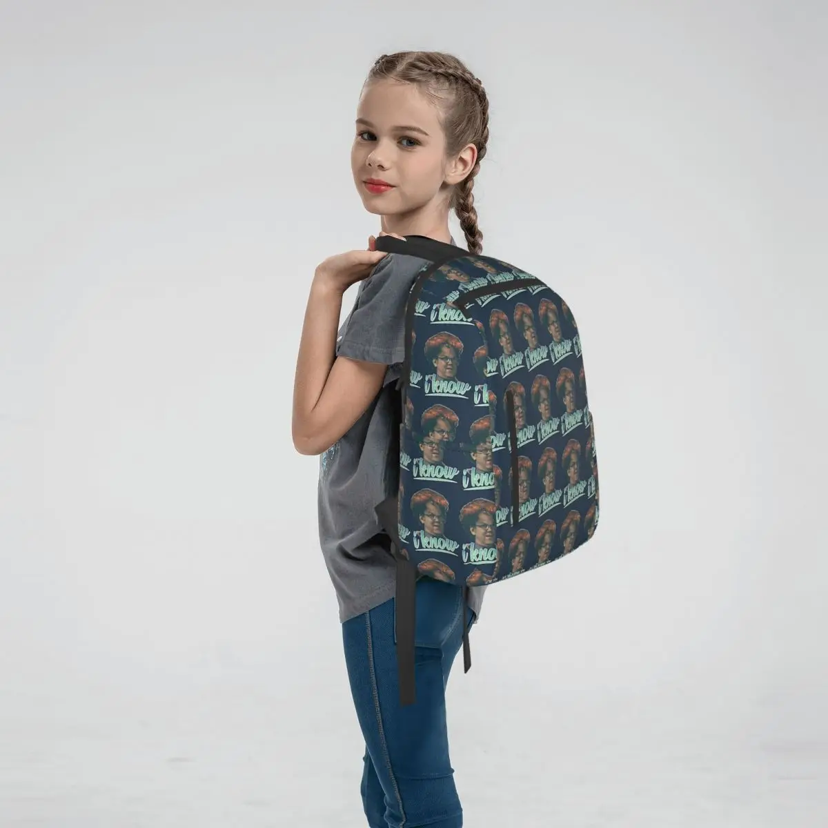 Dr Steve Brule I Know Backpack Large Capacity Boys Girls BookBag School Bag Shoulder Bags for Men Women