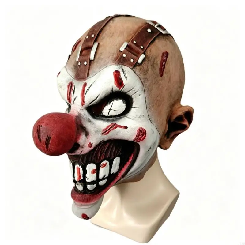 comoda-mascara-latex-payaso-halloween-color-rojo-mascara-payaso-aterrador-accesorio-disfraz-extrano-para-uso