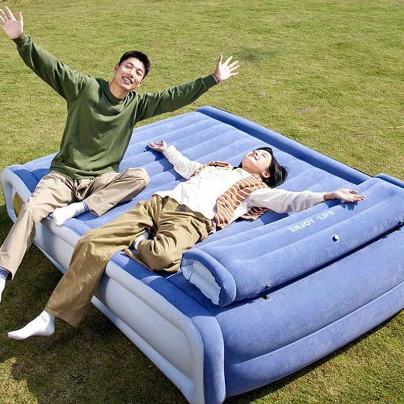 Patio Modern Bed Comfortable Japanese Cheap Tatami Design Luxury Floor Inflatable Seat Soft Letto Matrimoniale Outdoor Furniture