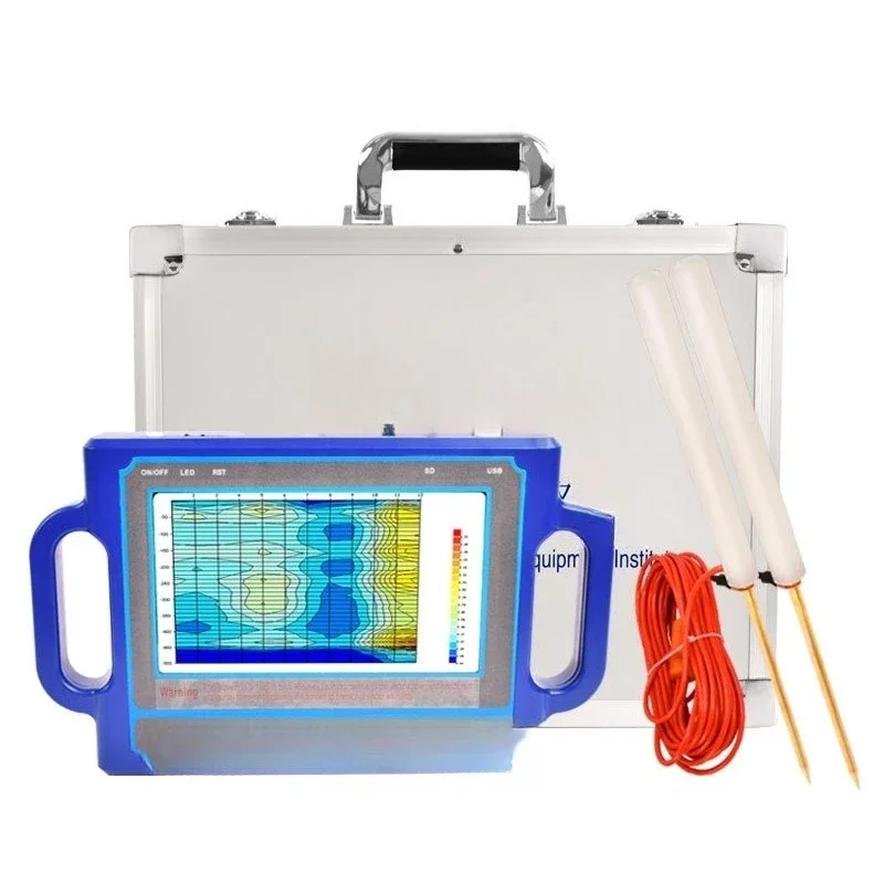 Well drilling water finding instrument PQWT-S series 150 meters underground water source finding instrument