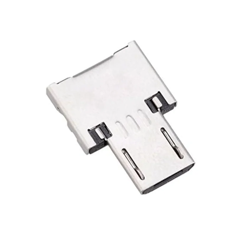 100 حزمة محول Micro USB OTG Micro USB ذكر إلى USB 2.0 أنثى محول موصل صغير الحجم للغاية