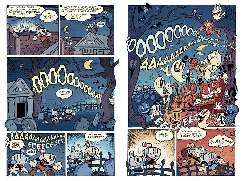 Cuphead Volume 1 Comic Capers & Curios, Children's books aged 9 10 11 12 English books, Graphic novels 9781506712482