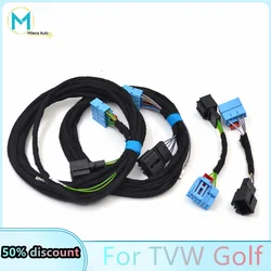 Adaptador de luz trasera para coche, línea halógena mejorada con forma fluida para VW Golf 7, Golf 7,5, Golf Mk7 7,5