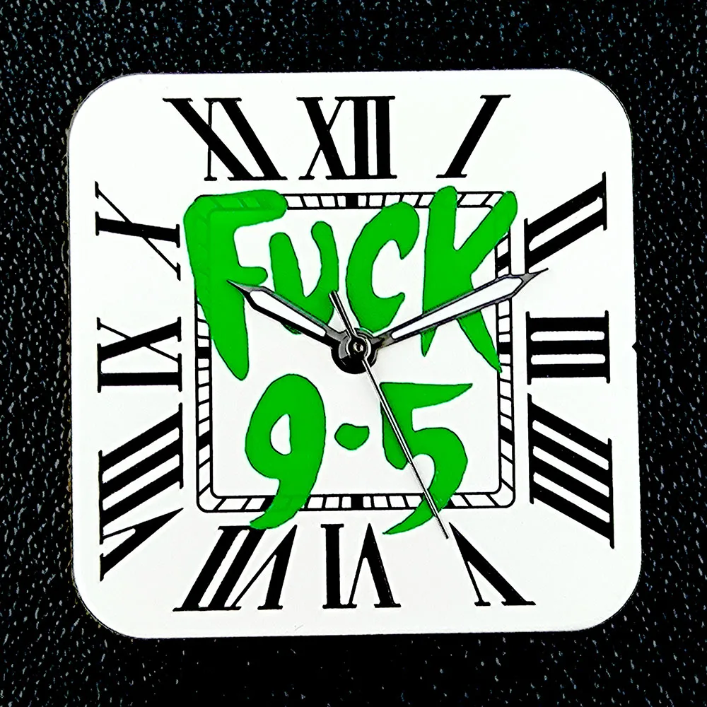 قرص مربع NH35 قرص الساعة شعار مخصص أرقام رومانية ساعة رجالية تناسب NH35 ملحقات ساعة الحركة