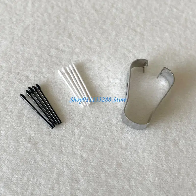 G88D 5PCS Replacement Pen Tip Including Storage Clip Ergonomic For Tablets