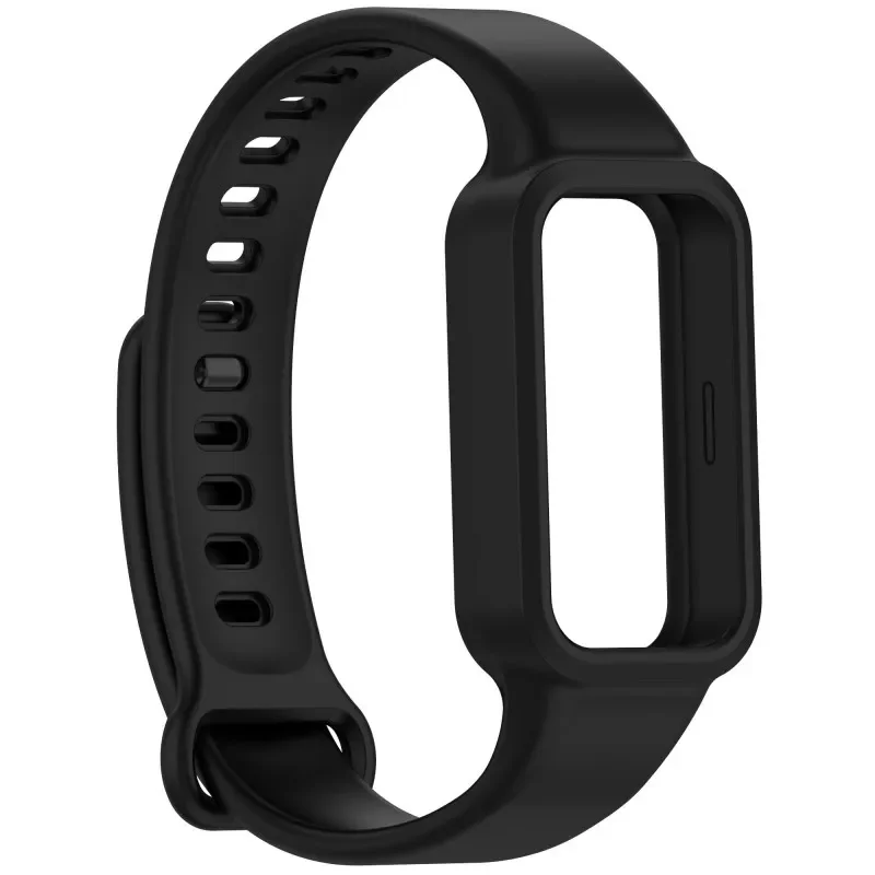 Silikonarmband+Hülle für Xiaomi Smart Band 9 Active Strap Smartwatch-Zubehör Armband für Redmi Band 3 Armband Uhrenhülle – Detail 38