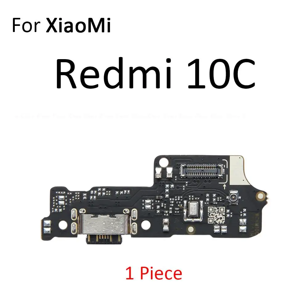 USB Charging Charger Dock Port Board With Mic Flex Cable For Xiaomi Redmi A2 A1 Plus 12C 11 Prime 10 2022 Power 10A 10C 10X Pro