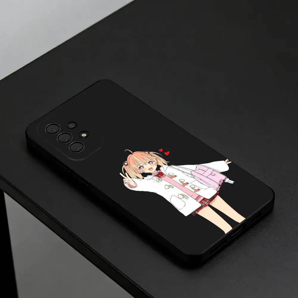 RinRinne Cute Phone Case For Samsung S26,S25,S24,S23,S22,Plus,Cover Soft Black Shell