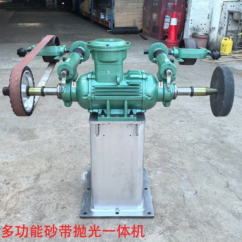 SJSDJ-SD2900 Vertical Polishing Belt Sander Sanding Environmentally Friendly Electric Deburring Machine