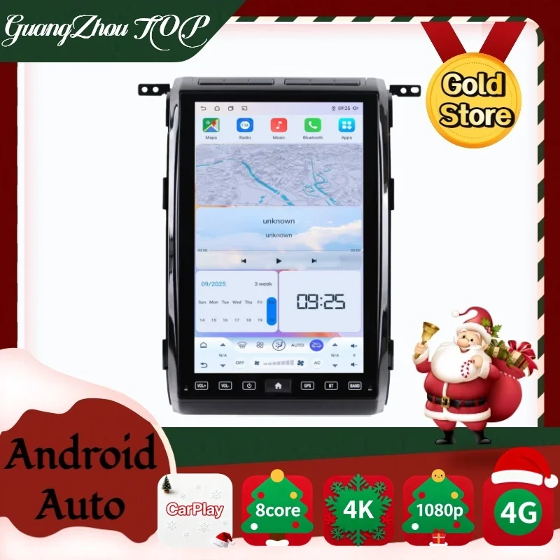 2026 ترقية جديدة 14.5 بوصة أندرويد لفورد F-150 رابتور 2009 2010 2011 2012 سيارة لتحديد المواقع والملاحة مشغل وسائط متعددة راديو carplay #1