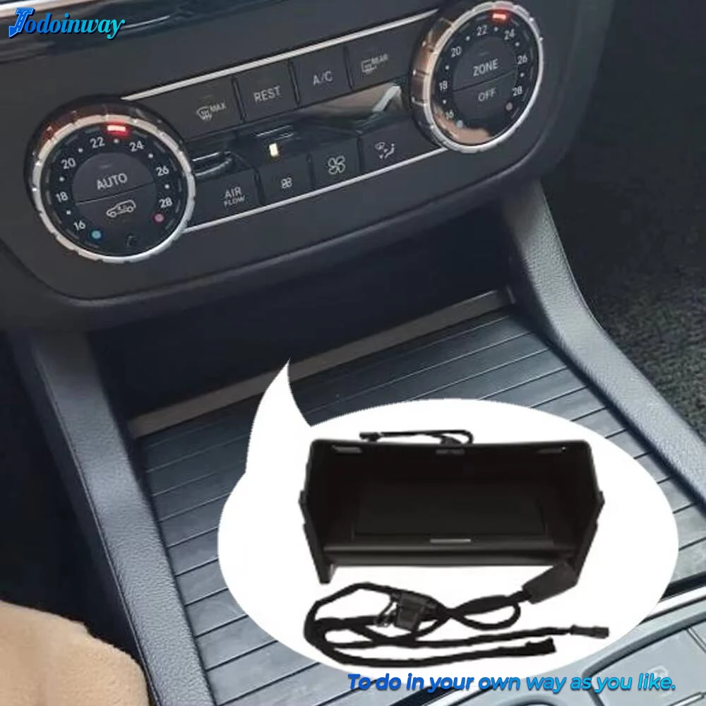 

Автомобильное беспроводное зарядное устройство для Mercedes Benz GLS GLE GL ML X166 W166 C292 2012-2018, 15 Вт