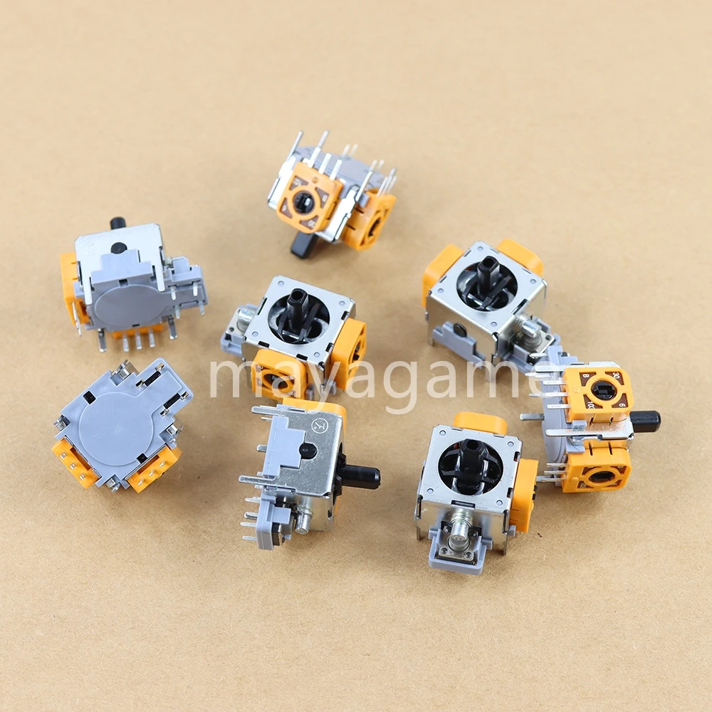 Piezas de reparación de Sensor de palo analógico 3D, repuesto de mango de Joystick Original para mando de XBOX 360, Xbox360, PS2, 2 unids/lote