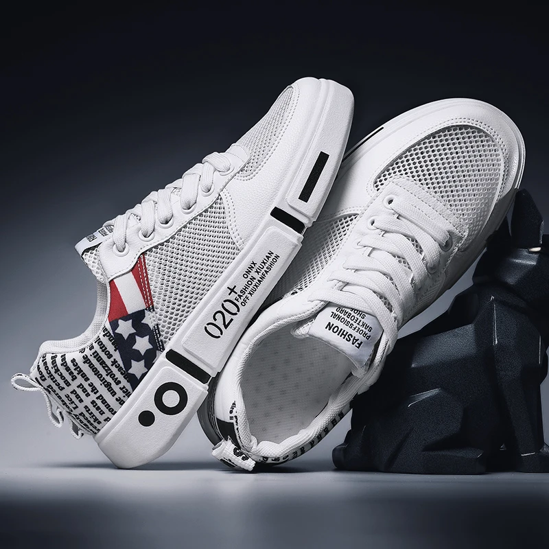 

Hot Selling Summer Mesh Sneakers Simple Fashion Anti Slip Running Shoes Breathable Wear-resistant Outdoor Men Women Casual Shoes