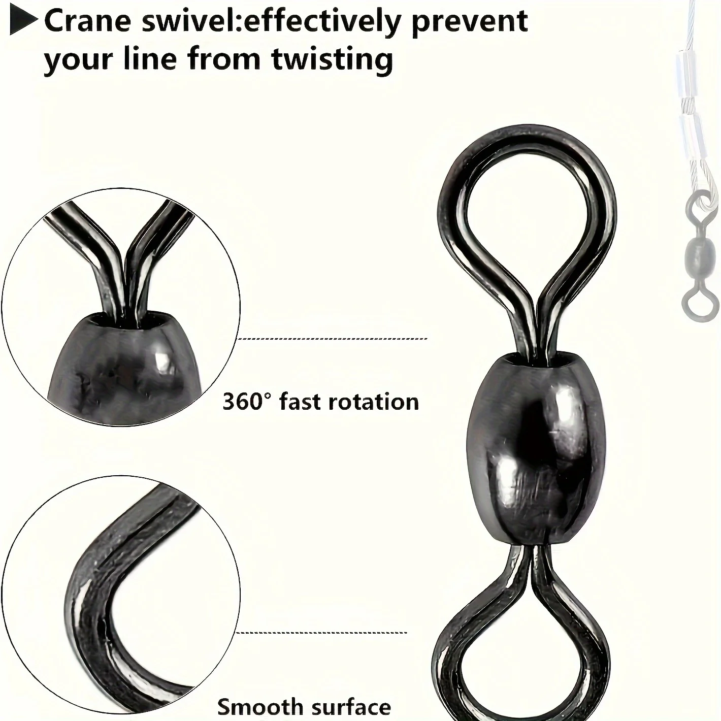 2pcs Circle Hooks Rigs Fishing Hooks Octopus Circle Hooks with Leaders Catfish Hook Rigs Stainless Steel Wire Saltwater