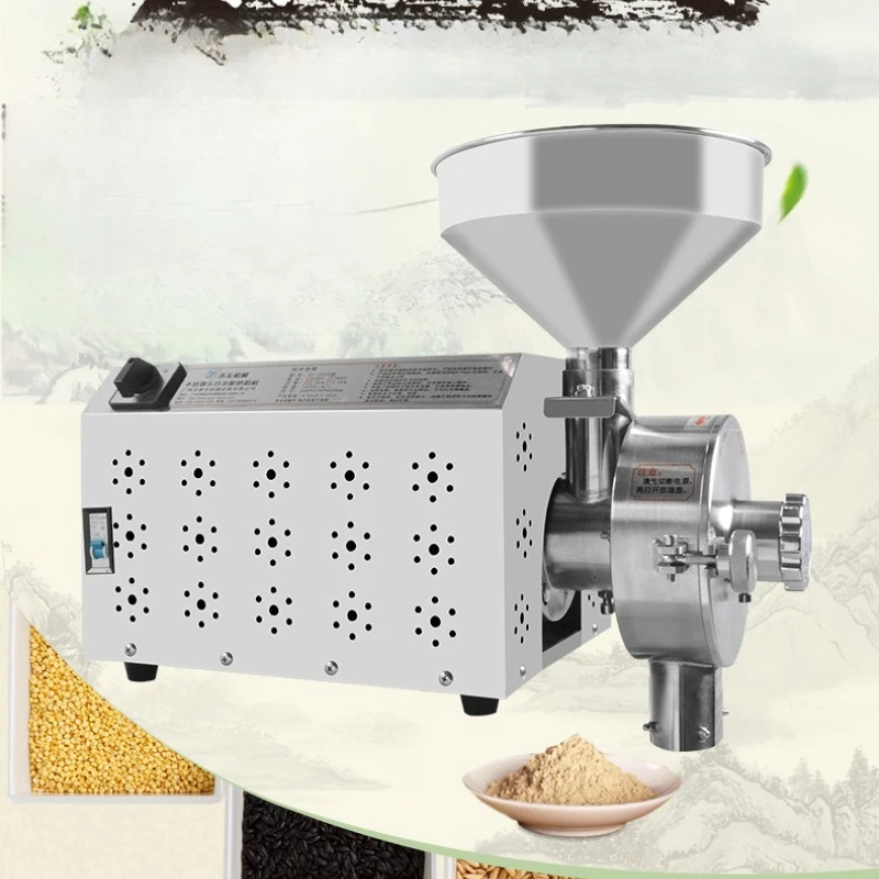 Grains Legumes Large Crusher Ground Into Powder Medicinal Large Crusher Coffee Commercial Furniture Grote Versnipperaar ZYFSJ60