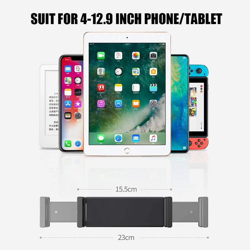 Bras flexible évolutif en aluminium pour tablette et téléphone, support de sol, support pour Xiaomi iPad Pro12.9, support de lit pour chaise longue,