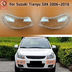 Front Headlamp Lamp Shell Transparent Headlight Cover Lens Plexiglass Replace Original Lampshade For Suzuki Tianyu SX4 2006-2016