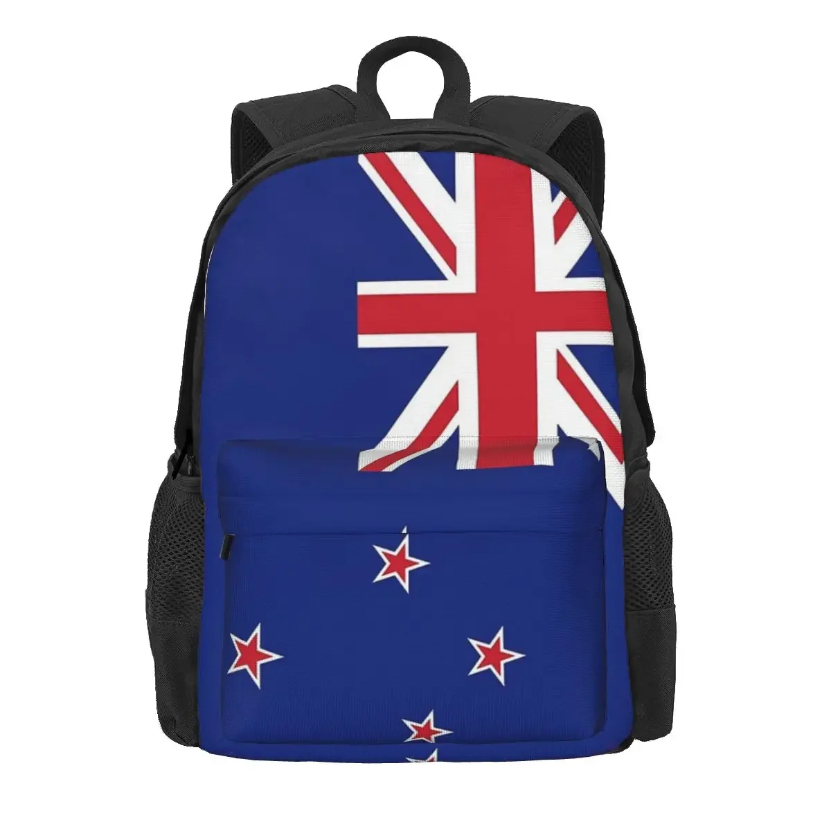 New Zealand Flag Wellington Backpacks Boys Girls Bookbag Students School Bags Cartoon Kids Rucksack Laptop Rucksack Shoulder Bag