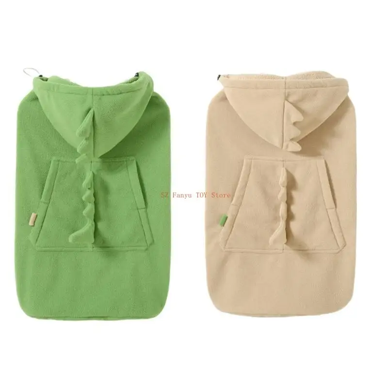 

96GC Infant Hooded Cape Blanket Toddler Poncho Wrap Towel Strollers Cover for Outdoor Play and Home Use In Fall And Winter