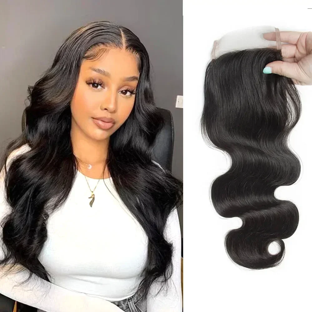 100% Human Hair Body Wave 4x4 5x5 HD Lace Closure Transparent Vietnamese Raw Human Hair 13x4 Lace frontal Closure