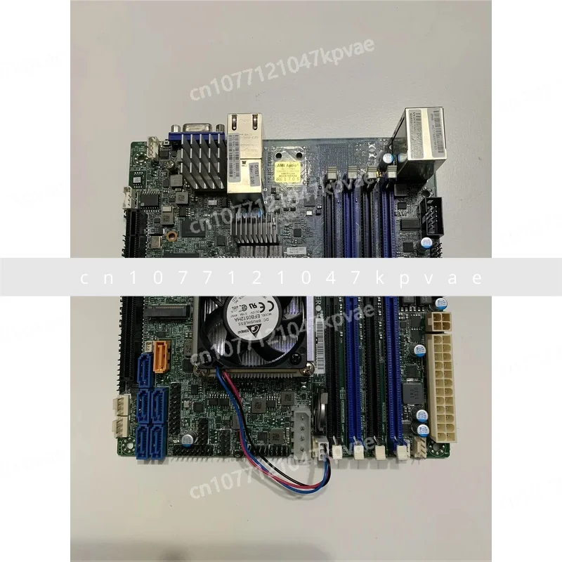 XEON D1521 Dual 10 Gigabit Ethernet Port Cluster NAS, X10SDV-4C-TLN2F Server ITX Motherboard